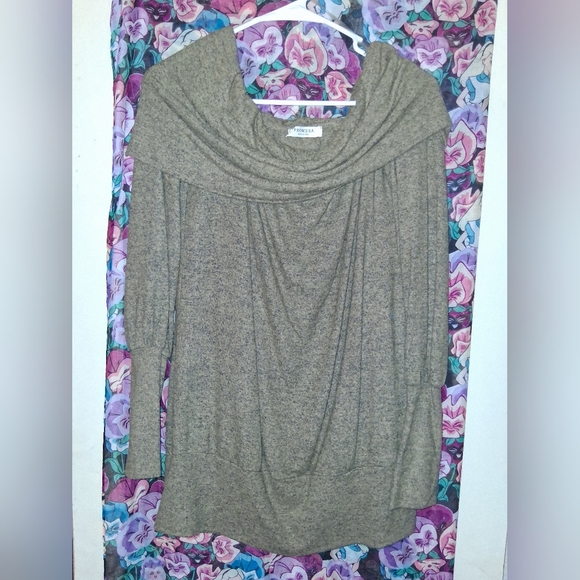Promesa Long Sleeve Cowl Neck Sweater M/L - Picture 2 of 6